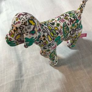 Victoria’s Secret Pink Stuffed Plush 7” Graffiti Dog.